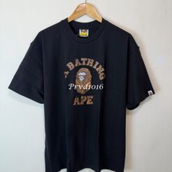 實拍免運 A BATHING APE Bape 狂野豹紋 猿人頭 印花短袖 短T T恤 街頭滑板 日系高街 裏原宿 猿人迷必備:圖片 18