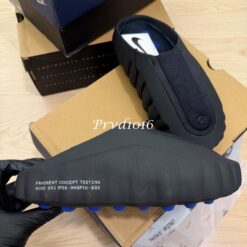 實拍 免運 Nike  聯名 Fragment Design 藤原浩 閃電 Mind 001 舒適科技 包頭拖鞋 懶人鞋 鞋子 漸變黑男女同款 美式街頭 出國旅行：圖片 11