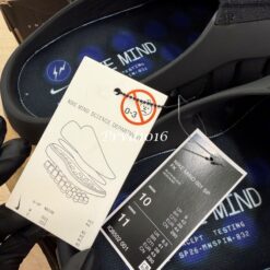 實拍 免運 Nike  聯名 Fragment Design 藤原浩 閃電 Mind 001 舒適科技 包頭拖鞋 懶人鞋 鞋子 漸變黑男女同款 美式街頭 出國旅行：圖片 15