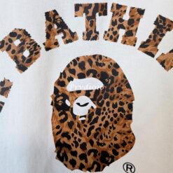 實拍免運 A BATHING APE Bape 狂野豹紋 猿人頭 印花短袖 短T T恤 街頭滑板 日系高街 裏原宿 猿人迷必備:圖片 9