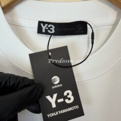實拍 免運 Y-3 Yohji Yamamoto logo 山本耀司 經典紅字 聯名短T 寬鬆 短袖T恤 高端街頭 潮流必備 黑白雙色：圖片 14