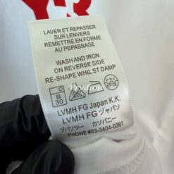 實拍 免運 Y-3 Yohji Yamamoto logo 山本耀司 經典紅字 聯名短T 寬鬆 短袖T恤 高端街頭 潮流必備 黑白雙色：圖片 16