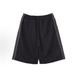 實拍免運 Needles 2026 HD Track Shorts 經典蝴蝶刺繡 超寬鬆 繭型剪裁 復古過膝氣球短褲 五分褲 寬褲 運動褲 潮流褲 褲子 City Boy 日潮必備 美式街頭：圖片 7