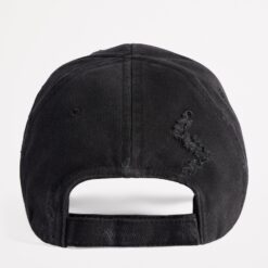 實拍 免運 Balenciaga 巴黎世家 METALHEAD 重度破壞 刺繡貼布 老帽 棒球帽 鴨舌帽 軟頂版型 龐克 高街 男女同款 情侶款 穿搭必備：圖片 3