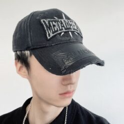 實拍 免運 Balenciaga 巴黎世家 METALHEAD 重度破壞 刺繡貼布 老帽 棒球帽 鴨舌帽 軟頂版型 龐克 高街 男女同款 情侶款 穿搭必備
