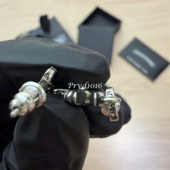 實拍免運 Chrome Hearts CH 克羅心 Baby Fat 經典 十字架 滿鑽 碎鑽 925純銀 垂墜耳環：圖片 9