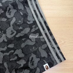 實拍免運 BAPE x adidas Originals 聯名 鯊魚 閃電 滿版猿人迷彩 寬鬆短褲 五分褲 聯名款 街頭霸王 男女同款 高街必備：圖片 13