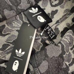 實拍免運 BAPE x adidas Originals 聯名 鯊魚 閃電 滿版猿人迷彩 寬鬆短褲 五分褲 聯名款 街頭霸王 男女同款 高街必備：圖片 17