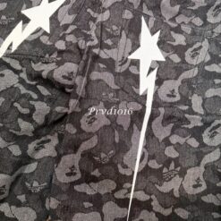 實拍免運 BAPE x adidas Originals 聯名 鯊魚 閃電 滿版猿人迷彩 寬鬆短褲 五分褲 聯名款 街頭霸王 男女同款 高街必備：圖片 23