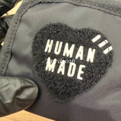 實拍免運 Human Made Heart Logo 隨身手機包/掛頸包 經典愛心 字母掛繩 兩用 機能款：圖片 9
