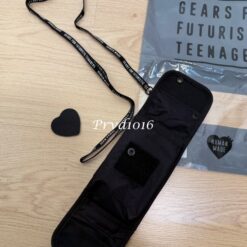 實拍免運 Human Made Heart Logo 隨身手機包/掛頸包 經典愛心 字母掛繩 兩用 機能款：圖片 14