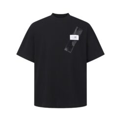 實拍免運 MM6 Maison Margiela 數字 6 白標 膠帶 短T 寬鬆 落肩 短袖 膠印 T恤 巴黎梅森馬吉拉 男女同款 高街必備：圖片 3