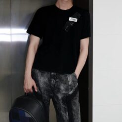 實拍免運 MM6 Maison Margiela 數字 6 白標 膠帶 短T 寬鬆 落肩 短袖 膠印 T恤 巴黎梅森馬吉拉 男女同款 高街必備