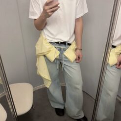 Alternative view of 實拍免運 MM6 Maison Margiela 數字 6 白標 膠帶 短T 寬鬆 落肩 短袖 膠印 T恤 巴黎梅森馬吉拉 男女同款 高街必備