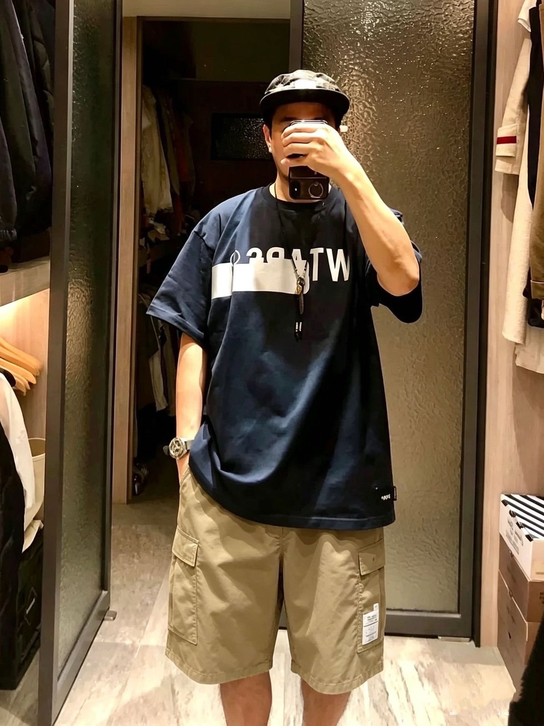 實拍免運 NEIGHBORHOOD NBHD 26SS 工裝短褲 大口袋 防風 鬆緊腰 休閒 男女同款 潮流 街頭 穿搭 瀧澤伸介:圖片 24