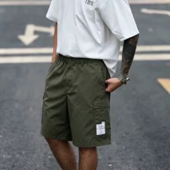 實拍免運 NEIGHBORHOOD NBHD 26SS 工裝短褲 大口袋 防風 鬆緊腰 休閒 男女同款 潮流 街頭 穿搭 瀧澤伸介:圖片 26