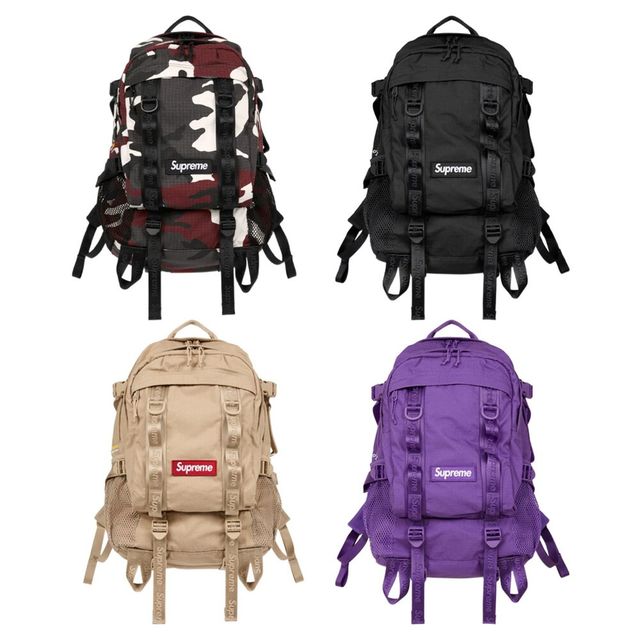 實拍免運 Supreme 2026 Backpack 四色 後背包 雙肩包 出國 旅行 逛街 運動 上課 通勤