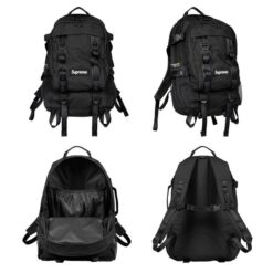 實拍免運 Supreme 2026 Backpack 四色 後背包 雙肩包 出國 旅行 逛街 運動 上課 通勤:圖片 4