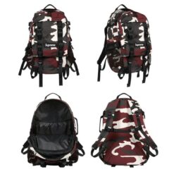 實拍免運 Supreme 2026 Backpack 四色 後背包 雙肩包 出國 旅行 逛街 運動 上課 通勤:圖片 6