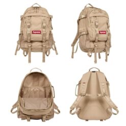實拍免運 Supreme 2026 Backpack 四色 後背包 雙肩包 出國 旅行 逛街 運動 上課 通勤:圖片 7