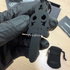 實拍免運 Chrome Hearts CH 克羅心 黑化 Dagger 寶劍 橡膠 矽膠 項鍊:圖片 13