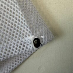實拍免運 A Bathing Ape BAPE 經典大猿人 Mesh Tee 網眼透氣短袖 洞洞衣 潮流 男女同款 疊穿 街頭 寬鬆 穿搭：圖片 12