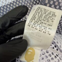 實拍免運 A Bathing Ape BAPE 經典大猿人 Mesh Tee 網眼透氣短袖 洞洞衣 潮流 男女同款 疊穿 街頭 寬鬆 穿搭：圖片 20