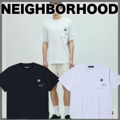 實拍免運 NEIGHBORHOOD NBHD 經典口袋標籤 質感短袖 Tee 口袋短T 潮流 男女同款 日系工裝 街頭 寬鬆 穿搭