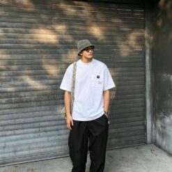 Alternative view of 實拍免運 NEIGHBORHOOD NBHD 經典口袋標籤 質感短袖 Tee 口袋短T 潮流 男女同款 日系工裝 街頭 寬鬆 穿搭