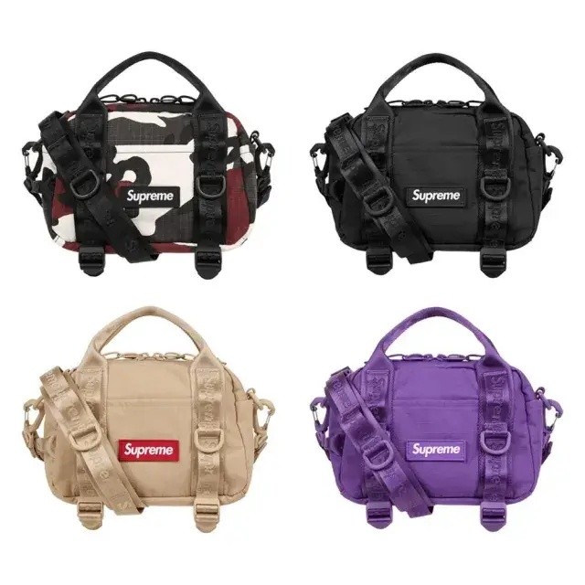 實拍免運 Supreme 2026 經典 Mini Duffle Bag 迷你波士頓包 側背包 斜背包 CORDURA 機能小包 潮流 穿搭 街頭男女多色