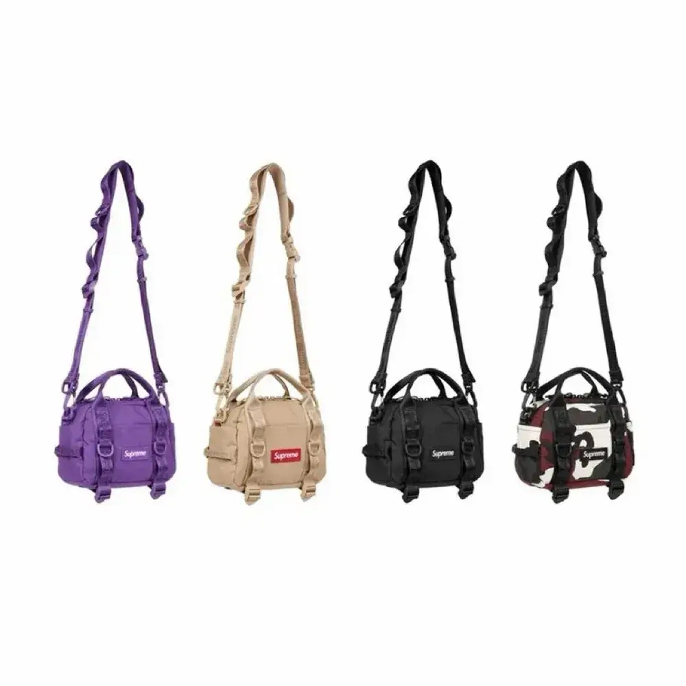 實拍免運 Supreme 2026 經典 Mini Duffle Bag 迷你波士頓包 側背包 斜背包 CORDURA 機能小包 潮流 穿搭 街頭男女多色:圖片 2