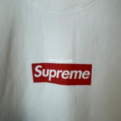 實拍免運 Supreme 25FW Washed Box Logo Crewneck 水洗 經典 盒標 衛衣 長袖大學T 男女同款 黑灰白紅深藍：圖片 17