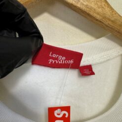 實拍免運 Supreme 25FW Washed Box Logo Crewneck 水洗 經典 盒標 衛衣 長袖大學T 男女同款 黑灰白紅深藍：圖片 19