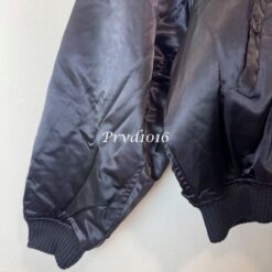 實拍免運 Acne Studios 經典標誌 緞面飛行夾克 飛行外套 男女同款 字母印花 夾克外套 潮流穿搭 質感配件:圖片 14