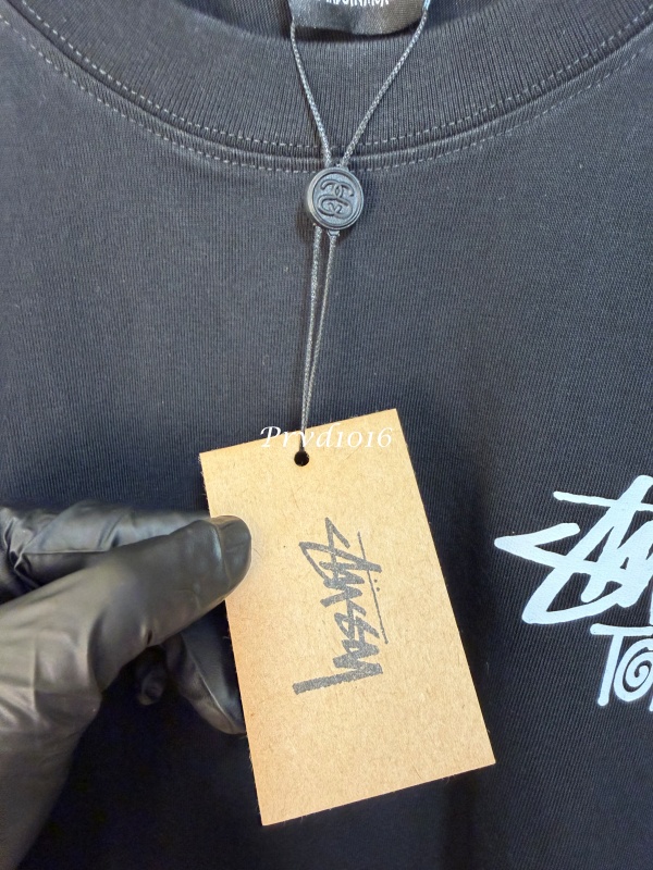 (現貨專區)實拍免運 Stussy TOKYO 東京限定 經典簽名 Logo 字母 長袖T恤 長T 潮流男女同款 黑色:圖片 6