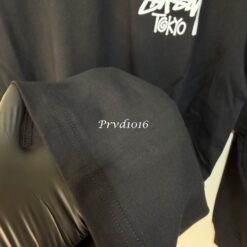 (現貨專區)實拍免運 Stussy TOKYO 東京限定 經典簽名 Logo 字母 長袖T恤 長T 潮流男女同款 黑色:圖片 8