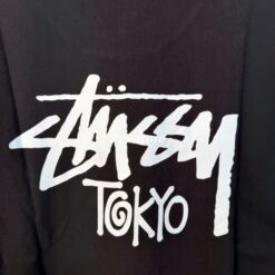 (現貨專區)實拍免運 Stussy TOKYO 東京限定 經典簽名 Logo 字母 長袖T恤 長T 潮流男女同款 黑色:圖片 10
