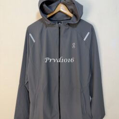 實拍免運 On Running Cloud Weather Jacket 瑞士機能 輕量連帽防風外套 男款 灰色 跑步 訓練 城市機能 穿搭 戶外 套裝：圖片 4