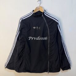 實拍免運 Adidas Originals x Thug Club TC 聯名款 側拉鍊 立領風衣外套 男款 黑色 灰色 潮流 街頭 穿搭 戶外：圖片 22
