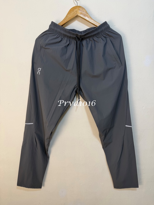 實拍免運 On Running Weather Pants 瑞士機能 輕量防風束口長褲 男款 灰色 跑步 訓練 城市機能 穿搭 戶外:圖片 5