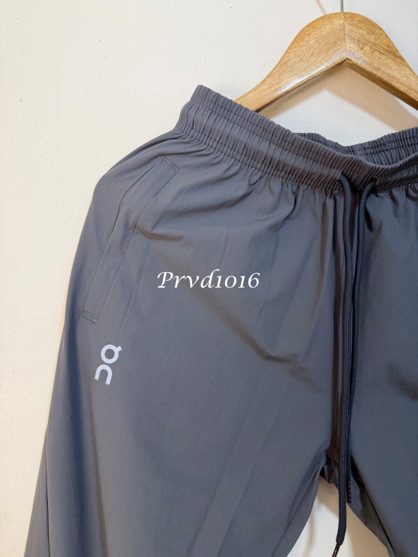 實拍免運 On Running Weather Pants 瑞士機能 輕量防風束口長褲 男款 灰色 跑步 訓練 城市機能 穿搭 戶外:圖片 6
