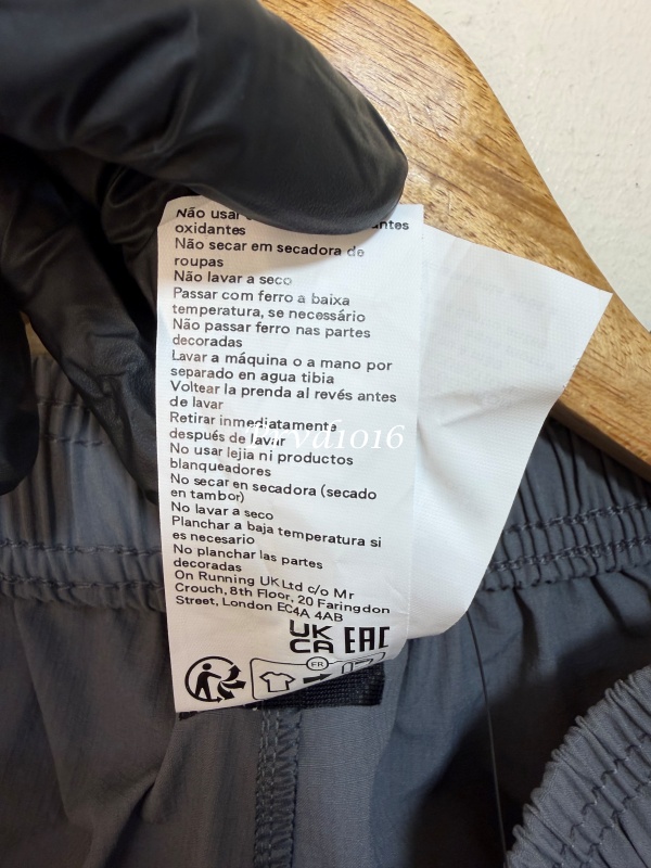 實拍免運 On Running Weather Pants 瑞士機能 輕量防風束口長褲 男款 灰色 跑步 訓練 城市機能 穿搭 戶外:圖片 13