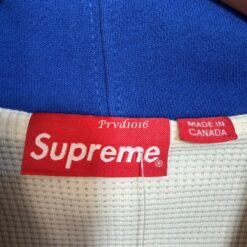 實拍免運 Supreme Arc Thermal Lined Zip Up Hooded Sweatshirt 弧形字母 反光 Logo 華夫格內裡 重磅連帽外套 頂級潮流 美式街頭 穿搭 男款：圖片 9