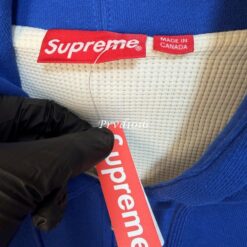 實拍免運 Supreme Arc Thermal Lined Zip Up Hooded Sweatshirt 弧形字母 反光 Logo 華夫格內裡 重磅連帽外套 頂級潮流 美式街頭 穿搭 男款：圖片 10