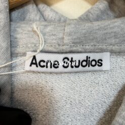 實拍免運 Acne Studios 1996 字母印花 手工噴砂做舊 質感連帽T恤 慵懶風 美式街頭 潮流穿搭 男女同款：圖片 15