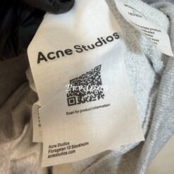 實拍免運 Acne Studios 1996 字母印花 手工噴砂做舊 質感連帽T恤 慵懶風 美式街頭 潮流穿搭 男女同款：圖片 17