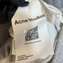 實拍免運 Acne Studios 1996 字母印花 手工噴砂做舊 質感連帽T恤 慵懶風 美式街頭 潮流穿搭 男女同款：圖片 18
