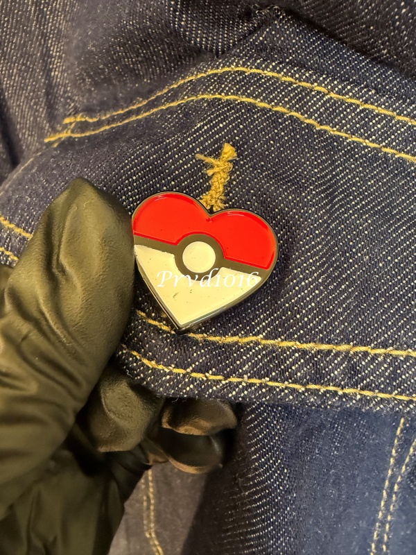 實拍免運 HUMAN MADE x Pokemon 皮卡丘 聯名款 刺繡工裝 丹寧外套 美式復古 潮流穿搭 男女同款:圖片 7