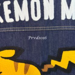 實拍免運 HUMAN MADE x Pokemon 皮卡丘 聯名款 刺繡工裝 丹寧外套 美式復古 潮流穿搭 男女同款:圖片 17