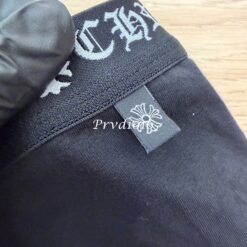 實拍免運 Chrome Hearts 克羅心 經典字母腰頭 交叉馬蹄印花 潮流平口褲 內褲 男生 質感內著：圖片 6